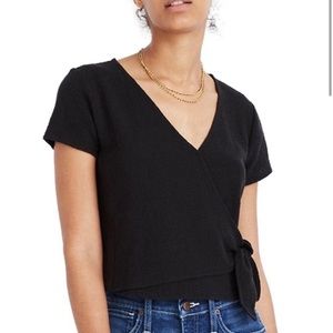 NWOT Madewell Wrap Top